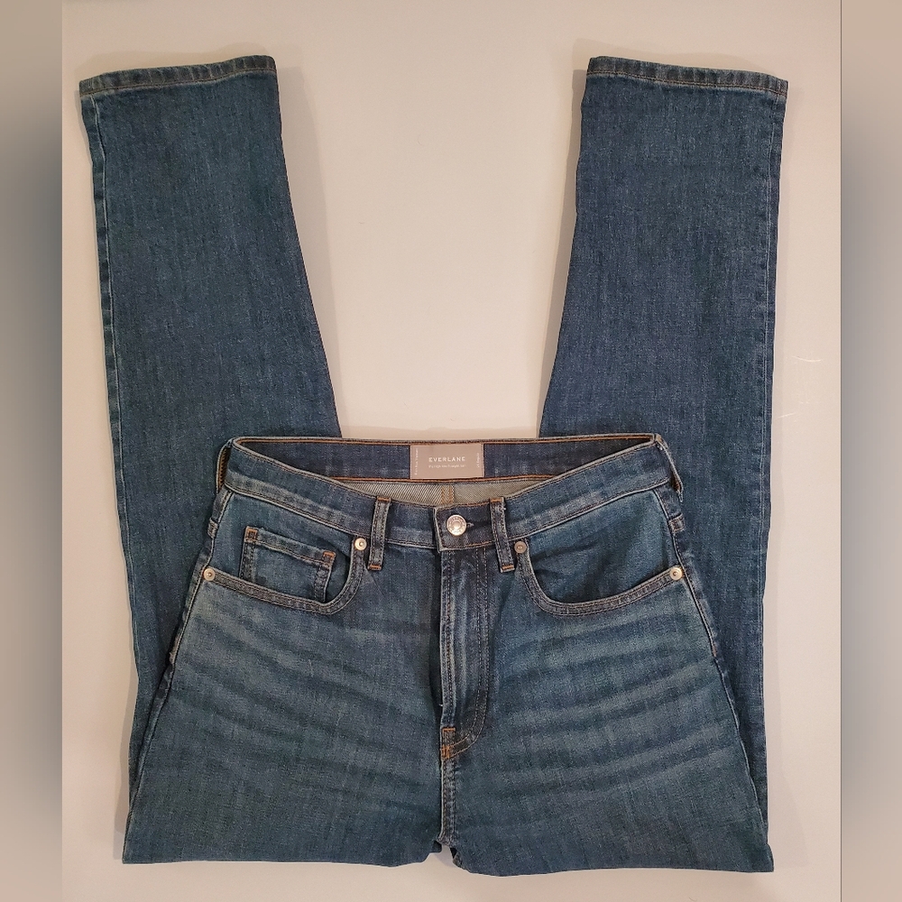 Everlane High Rise Straight Jeans